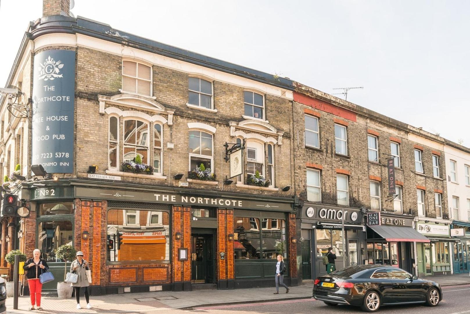 New 2Bd Flat Heart Of Battersea - Close To Station 런던 외부 사진